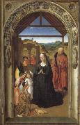 Dieric Bouts The Annunciation,The Visitation,THe Adoration of theAngels,The Adoration of the Magi china oil painting reproduction